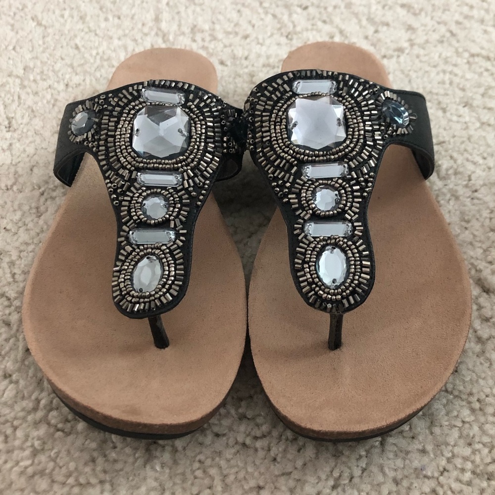 Simply Vera Sandal in Black